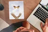 MuchoWow® Mauspad Mousepad Befreiter Schmetterling 19x23 cm Produktbild-Vorschau 3