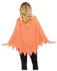 Kürbis Poncho One Size als Kostümüberwurf für Halloween Produktbild-Vorschau 2