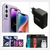 Szybka ładowarka sieciowa GaN 100W 2xUSB-C 2xUSB, szybkie Podgląd zdjęcia produktu 11