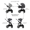 Kinderkraft NEA 2 - wózek dziecięcy 2 w 1 - do 27 kg - Podgląd zdjęcia produktu 3