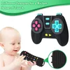 ASKSA Baby Fernbedienung Spielzeug Beissring,100% Silikon Produktbild-Vorschau 4