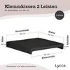 Bankkissen Klemmkissen Sitzkissen mit 2 Leisten, 40cm Produktbild-Vorschau 3