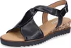 Gabor GENUA Damen Sandalette - Riemchen Sandalen schwarz Produktbild-Vorschau 26