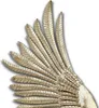 Casa Padrino Luxus Wanddeko Engelsflügel Gold 41,3 x 5,7 x Produktbild-Vorschau 2