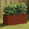 vidaXL Fioriera 80x40x40 cm in acciaio corten Anteprima dell’immagine prodotto 2