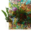 Fensterfolie Selbstklebend 45x200 cm - Bunter Garten - Produktbild-Vorschau 5