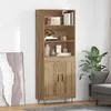 vidaXL Highboard 2 pcs Artisan-Eiche Holzwerkstoff Produktbild-Vorschau 1