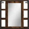 Mobile specchio bagno rovere fumé 60x16x60 cm materiale Anteprima dell’immagine prodotto 5