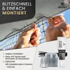 VAYPET Katzennetz für Balkon ohne Bohren 4x3m Tiernetz Produktbild-Vorschau 4