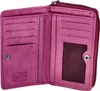 The Skandinavian Brand Damen Leder Geldbörse  fuchsia Produktbild-Vorschau 4