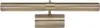 A picture light fixture with a bronze-silver finish, mounted on a white background. Podgląd zdjęcia produktu