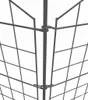 Teichzaun Oberbogen 11tlg. - ca. 390 x 78,5 cm - Anthrazit Produktbild-Vorschau 5
