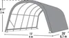 Namiot foliowy ShelterLogic Pasture Tent Garage Run-In-Shed Podgląd zdjęcia produktu 10