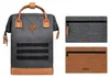 Cabaïa Adventurer Medium Londres dunkelgrau - Rucksack Produktbild-Vorschau 3