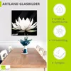 ARTland Glasbild Zwei Lotusblumen auf dem Wasser Größe: Produktbild-Vorschau 3