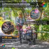 Miweba Bollerwagen MB-20 faltbar | Transportwagen mit Dach Produktbild-Vorschau 3