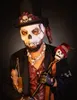 Straszny kostium męski kapłana voodoo na Halloween Podgląd zdjęcia produktu 3