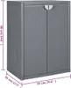 vidaXL Szafka ogrodowa szara 65x45x88 cm PP o wyglądzie Podgląd zdjęcia produktu 7