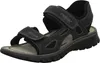 Rieker fsk herren sandalen Sandale grau schwarz in Gr. 41 Produktbild-Vorschau 2