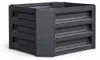 VCM Metall Hochbeet 50x40x30 cm, rechteckiger Pflanzkasten Produktbild-Vorschau 4