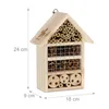 relaxdays Insektenhotel aus Holz Produktbild-Vorschau 4