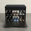Schuhschrank mit Sitzfläche und Stauraum VIRA, 60 x 50 x 35 Produktbild-Vorschau 10