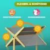 SPIELWERK® Sandkasten Fritzi Sonnendach 140x140x120cm Produktbild-Vorschau 4