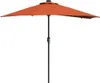 vidaXL Ombrellone da giardino in terracotta 294 x 150 x 223 Anteprima dell’immagine prodotto 1