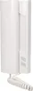 A white analog intercom unit is shown against a white background. Produktbild-Vorschau