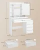 VASAGLE : Table de maquillage avec éclairage, table de Voir les images du produit 6