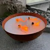 Schwabenfire XXL Outdoorkerze mit Dauerdocht in Edelrost Produktbild-Vorschau 8