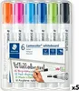 Staedtler - Filz -Tip Pen Lumo 351 Whiteboard 6st ASS | 6 Produktbild-Vorschau 1
