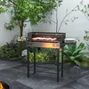 Holzkohlegrill 2-in-1 mit Drehspieß & Grillrost, Produktbild-Vorschau 1
