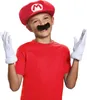 Set di costumi Nintendo Super Mario con cappello e guanti Anteprima dell’immagine prodotto 2