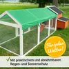 zooprinz Hühnerstall Betty Rot | mit Auslauf Sonnen- und Produktbild-Vorschau 6