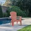 Fauteuil de jardin adirondack Terracotta Voir les images du produit 2