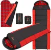 NC2003 Sac de couchage Nils Camp noir et rouge Voir les images du produit 20