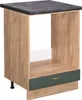 Herdumbauschrank Vicco Fame-Line Grün-Gold Landhaus 60 cm , Produktbild-Vorschau 1