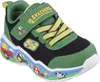 A single child's sneaker with a farm theme. Voir les images du produit