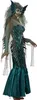 Costume da sirena malvagia strega del mare Halloween Anteprima dell’immagine prodotto 2