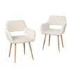 Meubles Cosy : lot de 2 fauteuils de salle à manger de Voir les images du produit 1