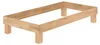 Holzbett breites Einzelbett 100x200 Buche geölt Futonbett Produktbild-Vorschau 2