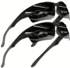 Sportbrille - Fahrradbrille Schwarz - UV-Schutz - Stilvoll Produktbild-Vorschau 6