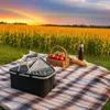Kosz koszyk piknikowy składany termiczny 30 l na zakupy Podgląd zdjęcia produktu 3