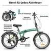 JOYSTAR Opvouwbare fiets, 20 inch, lichtgewicht en Productafbeelding-voorbeeld 2