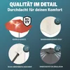 Kingsleeve Ombrellone Mezzaluna a Parete Ø2,7m con Anteprima dell’immagine prodotto 7