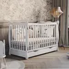 Lettino per bambini Julia 120x60 cm – bianco, con sponda e Anteprima dell’immagine prodotto 2