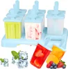 RealG RC-K-1779 Stampi per ghiaccioli, 9 pezzi, azzurro Anteprima dell’immagine prodotto 6