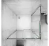 AICA 90x70x185cm 6mm ESG-glas Eckeinstieg Schiebetür Produktbild-Vorschau 3