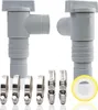 Absperrhahn für Pools mit 32mm Schlauchanschluss, pool Produktbild-Vorschau 1